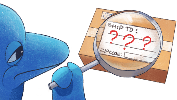 Complete your order and pay for shipping