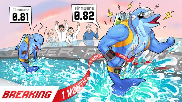 1 Month Battery Life with Firmware Update